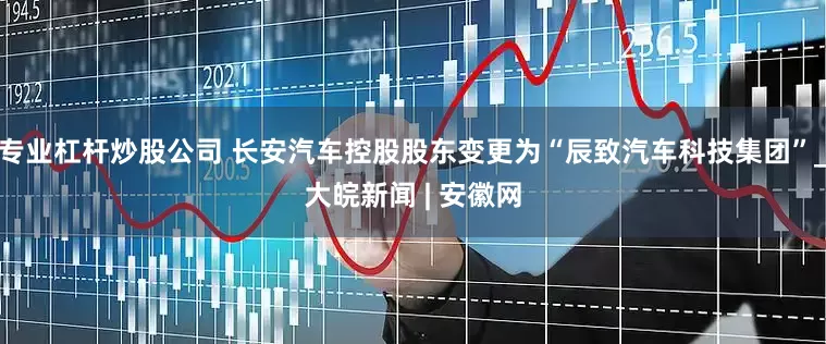 专业杠杆炒股公司 长安汽车控股股东变更为“辰致汽车科技集团”_大皖新闻 | 安徽网
