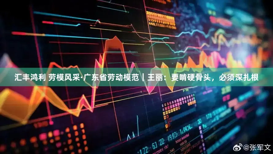 汇丰鸿利 劳模风采·广东省劳动模范｜王丽：要啃硬骨头，必须深扎根