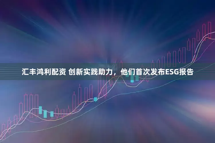 汇丰鸿利配资 创新实践助力,他们首次发布ESG报告